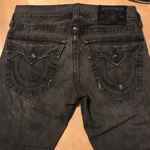 Black jeans true religion